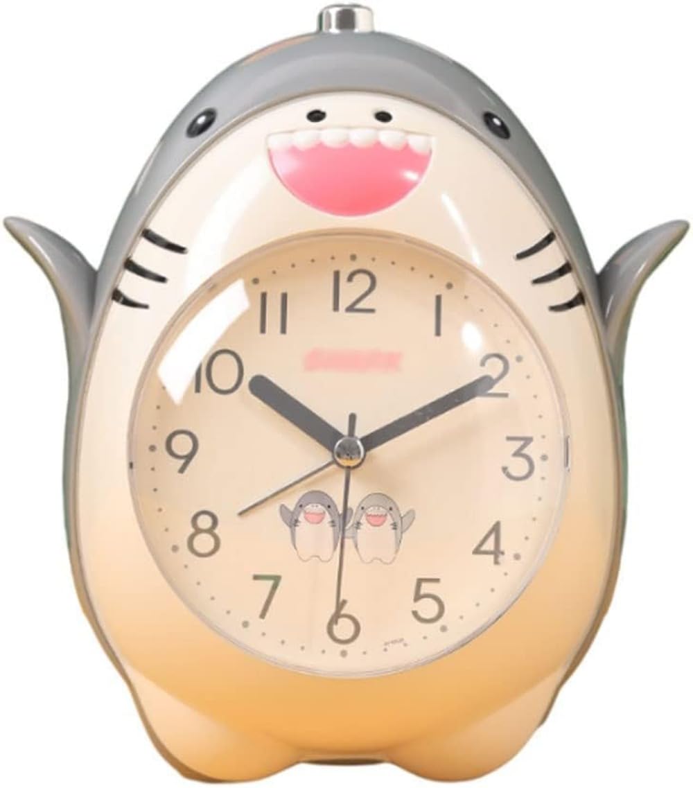 Amazon.co.jp: 目覚まし時計、簡単に設定できる小さな置時計、かわいい